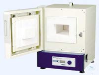Witeg Muffelofen FHP-05 4,5L 300-1200°C programmierbar, inkl. Keramikfaserplatte, für Aschebestimmung, Emaillieren, Fusionen und Kondensattrocknung von Witeg