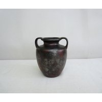 Bucht Keramik Vase, Vintage Westdeutschland, Vase Mit Zwei Griffen von WithAScentOfCinnamon