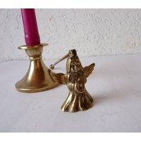 Messing Vintage Engel Kerzenlöscher, Mid Century, 60Er Jahre Kerzenlöscher von WithAScentOfCinnamon