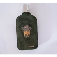 Vintage Jagd Flasche Flasche, Pastell Grün Steingut Mit Stopfen Vintage Jagd Flasche Flasche, Pastell Grün Steingut Mit Stopfen von WithAScentOfCinnamon