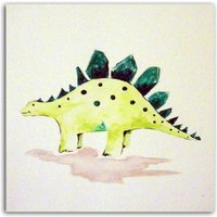 Dinosaurier Kunst - Stegosaurus, Gemälde Auf Leinwand, Jungen Kinderzimmer Dekor, Wanddekoration, Geschenk Für Jungen Dinosaurier Kunst - Stegosaurus, Gemälde Auf Leinwand, Jungen Kinderzimmer Dekor, Wanddekoration, Geschenk Für Jungen von WithHugsandKisses