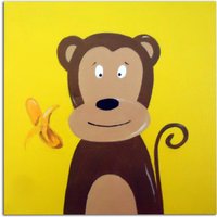 Dschungel Tier Affe, Affe Malerei, Leinwand, Kinderzimmer Kunst, Dekor Dschungel Tier Affe, Affe Malerei, Leinwand, Kinderzimmer Kunst, Dekor von WithHugsandKisses