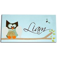 Eule Personalisiertes Türschild, Jungen Holzschild, Geschenk Für Jungen, Baby Kinderzimmer Eule Personalisiertes Türschild, Jungen Holzschild, Geschenk Für Jungen, Baby Kinderzimmer von WithHugsandKisses