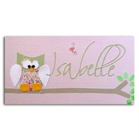 Eule Personalisiertes Türschild, Mädchen-Kinderzimmer-Dekor - Rosa, Gelb, Lila, Blau, Geschenk Für Mädchen, Eulen-Liebhaber Eule Personalisiertes Türschild, Mädchen-Kinderzimmer-Dekor - Rosa, Gelb, Lila, Blau, Geschenk Für Mädchen, Eulen-Liebhaber von WithHugsandKisses