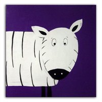 Zebra Art, Dschungeltier Gemälde Auf Leinwand, Kinderzimmer Kunst, Dschungel Dekor, Safari Kinder Dekor Zebra Art, Dschungeltier Gemälde Auf Leinwand, Kinderzimmer Kunst, Dschungel Dekor, Safari Kinder Dekor von WithHugsandKisses