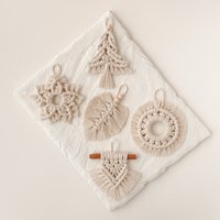 5Er Set Weihnachtsbaumschmuck/Zimt, Schneeflocke, Kranzschmuck Geschenk Für Sie Weihnachtsgeschenk von WithLoveByKree