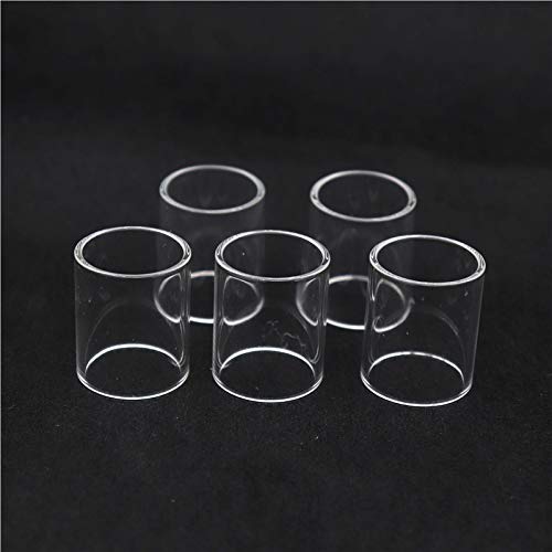 5pcs Ersatzglas-Behälter fit for uwell Krone 3 5ml / passend for Krone 2 / fit for valyrischem 5ml / fit for Nunchaku Behälter 5ml (Farbe : Crown 3 5ML) von Without brand