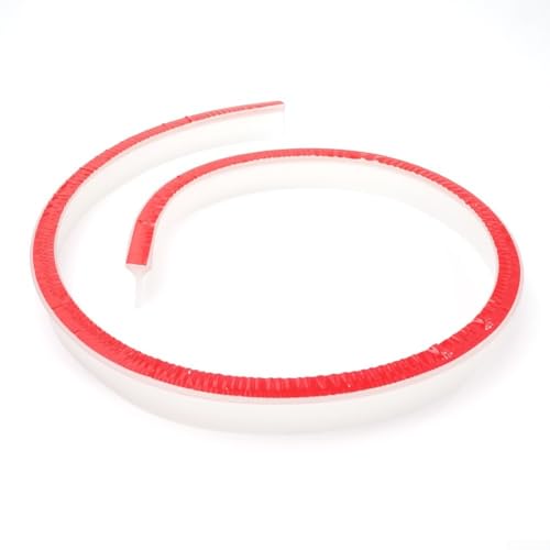 Praktischer Silikon-Wasserstopper, wasserdichter Streifen, 200 cm Länge (transparent, 1 m) von Withtalentto