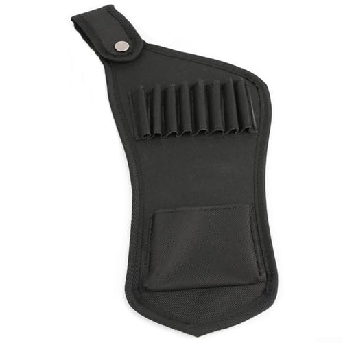 Wasserdichter Pfeilköcher aus Stoff für 8 Pfeile, tragbar und kratzfest, 4 Farben (schwarz) von Withtalentto