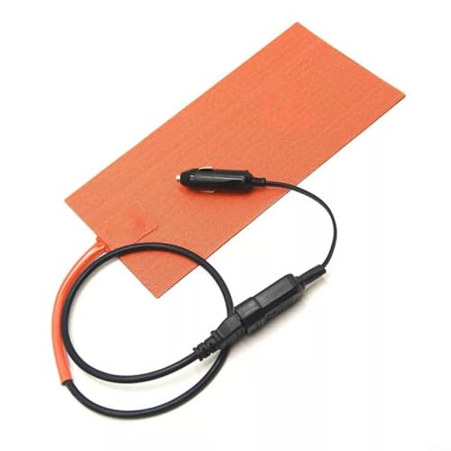 Withtalentto 12 V Silikon-Heizkissen mit Überhitzungsschutz für lebensmittelechte Temperaturkontrolle und schnelles Aufheizen, 152 mm x 304 mm von Withtalentto