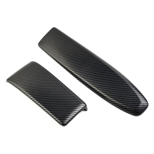 Withtalentto 2 x Armlehnenabdeckung aus Kohlefaser, für B*n* C-Klasse W204 2008–2014, für E-Klasse W212 2010–2013, für GLK X204 2008–2015 von Withtalentto