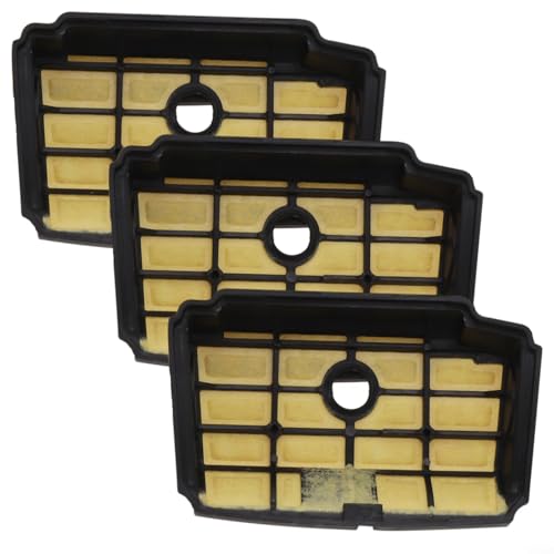 Withtalentto 3 Stück Luftfilter für MS193 MS193T Benzin-Kettensäge Ersatzteil Gartenwerkzeug 11371201604 Schwarz+Gelb Luftfilterzubehör Withtalentto 3 Stück Luftfilter für MS193 MS193T Benzin-Kettensäge Ersatzteil Gartenwerkzeug 11371201604 Schwarz+Gelb Luftfilterzubehör von Withtalentto