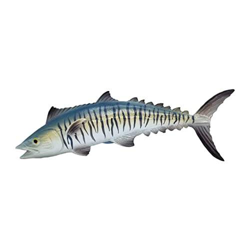 WitnyStore Kühlschrankmagnet, 11,4 cm, lang, Königsmakrelen, Fische, 3D-Kunstharz, Meeresfische und Meeresäugetier, Wasserleben, Tiere, Kühlschrankmagnete, dekorative Sammlerstücke von WitnyStore