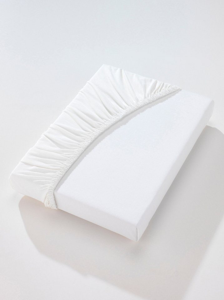 Witt Bettlaken Spannbetttuch, Single-Jersey, Baumwolle von Witt