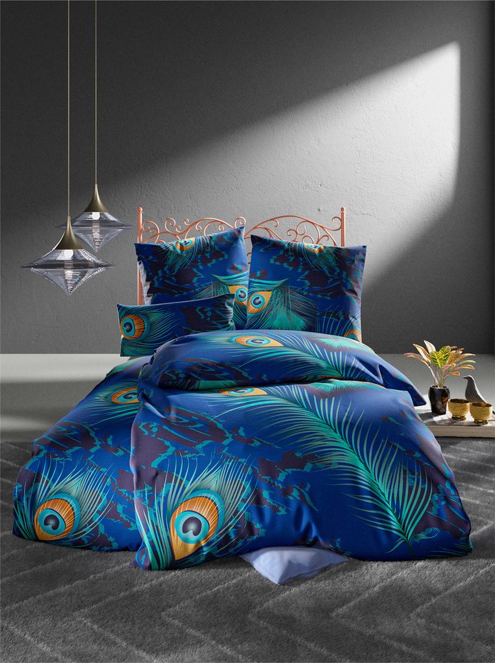 Witt Bettwäsche Bettwäsche, Mako-Satin, Satin, 2 teilig, Mako-Satin, Satin von Witt