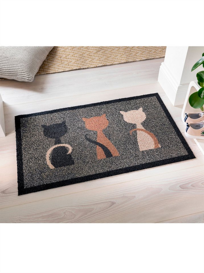 Witt Fußmatte Fußmatte, Höhe: 5 mm, Rutschhemmend, Waschbar von Witt