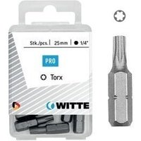 5 Spitzen in Kunststoffbox Länge 25 mm (T20 STAINLESS) WITTE 427732 von Witte