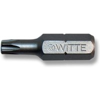 Rostfrei edelstahl Torx-Spitzenführung 1/4' kurz (T20x25) Witte 28532 von Witte