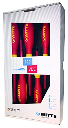 WITTE 670027 - Juego de 6 destornilladores PRO VDE (PL/PH) von Witte