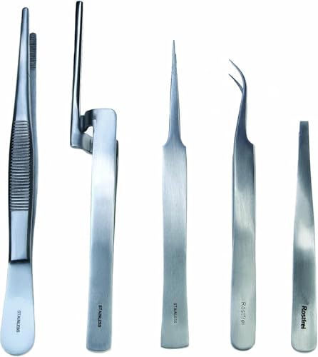 Wittex Germany Precision Tweezers Set 5 Pieces by Wittex Germany von Wittex