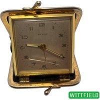 1960Er Alarm Clock Kienzle Mech. Wecker Im Portenonnaie Reisewecker Germany Wp02 von Wittfeld