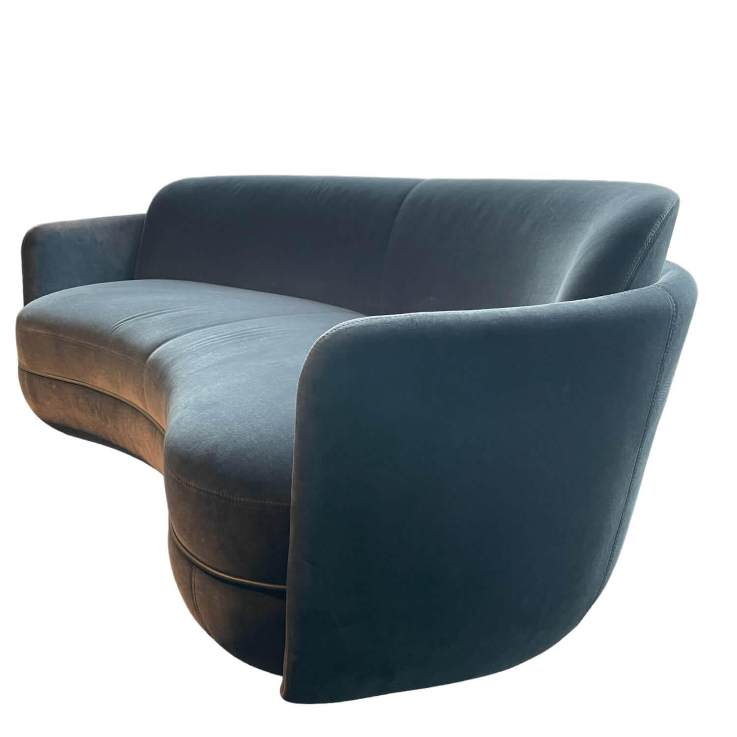 Sofa Miles Lounge Stoff Grau von Wittmann