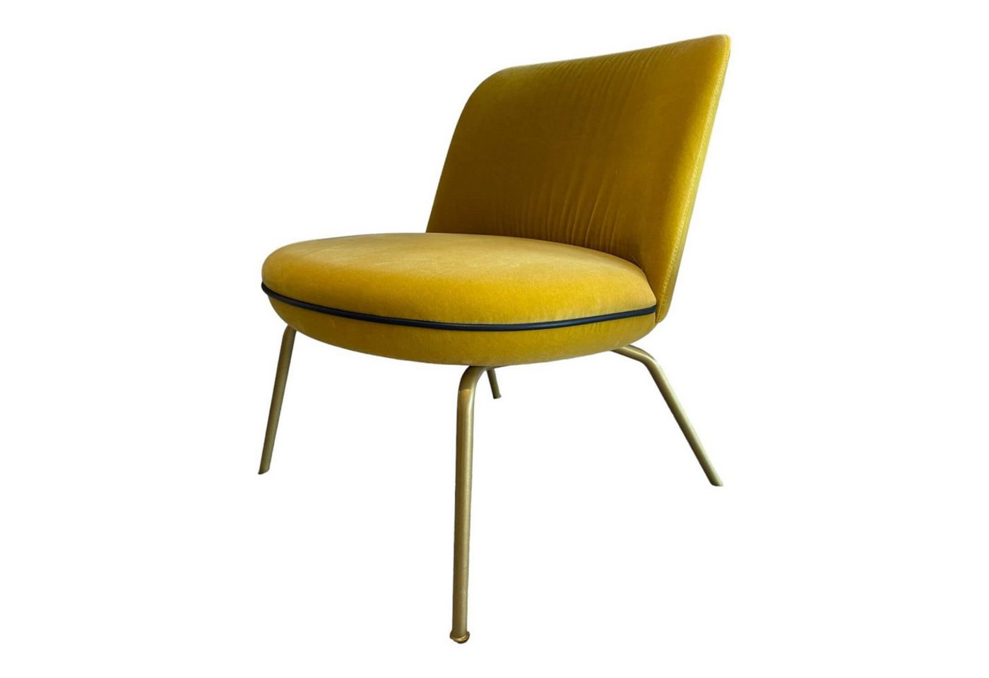 Wittmann Cocktailsessel Sessel Merwyn 29612 Stoff Velvet Gold Gelb Gestell Metall Wittmann Cocktailsessel Sessel Merwyn 29612 Stoff Velvet Gold Gelb Gestell Metall von Wittmann
