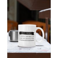 Beste Freunde Tasse 11Oz Premium Qualität Lustiges Bff Bestie Freundschaftsgeschenk von WittyDoodads