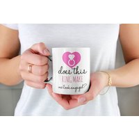 Macht Mich Dieser Ring Verlobte Tasse 11 Oz Premium Qualität Verlobung Braut Geschenk Sein von WittyDoodads