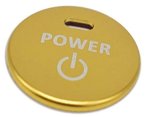 Wivplex Auto Innen Styling Start Stop Motor Zündung Taste Power Ringe Fall, for Toyota, Harrier, for Corolla, Abdeckung Motorstartknopfabdeckung von Wivplex