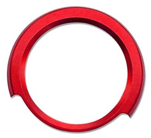 Wivplex Auto Motor Start Stop Schalter Taste Abdeckungen Ring Fall, for, 5 6 7 X3 X4 X5 X6 Serie GT Aufkleber Motorstartknopfabdeckung von Wivplex