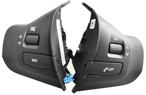 Wivplex Auto-Tempomattaste, for Peugeot, for 208 2008 308S Lenkrad-Multifunktions-Tempomatschaltertaste Multimedia-Musikschaltertaste 98084115ZD Lenkradschalter Wivplex Auto-Tempomattaste, for Peugeot, for 208 2008 308S Lenkrad-Multifunktions-Tempomatschaltertaste Multimedia-Musikschaltertaste 98084115ZD Lenkradschalter von Wivplex