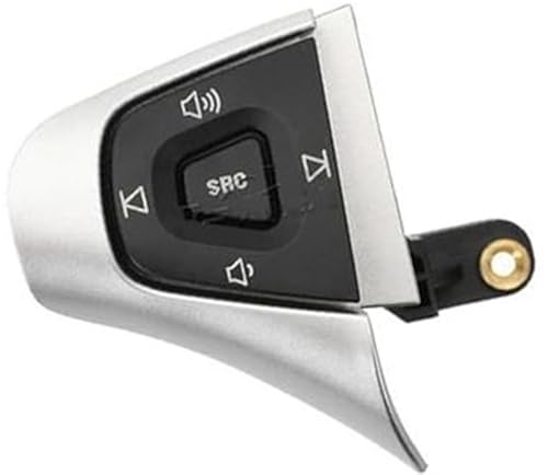 Wivplex Auto-Tempomattaste, for SCANIA, for PGRT-Serie 1881593 Tempomatschalter Geschwindigkeit Lenkradknopfknopf Autocruise-Menüs Armaturenbrett 1881591 Lenkradschalter(BLACK Left) von Wivplex