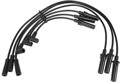 Wivplex Auto-Zündkerzenspulendrähte, Zündspulenkabelbaumkabel, for Jeep, for Wrangler JL 2007 2008 2009 2010 2011 V6 3,8 l Nr. 68017712AA, 6 Stück Zündkabel von Wivplex