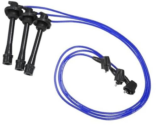 Wivplex Auto-Zündkerzenspulendrähte, Zündspulenkabelbaumkabel 5 mm, for Camry Sienna Solara 3.0L Nr. 1903720011, Stück Zündkabel von Wivplex
