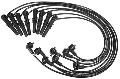 Wivplex Auto-Zündkerzenspulendrähte, Zündspulenkabelbaumkabel 7 mm, for Ford, for F-150, F-250 Expedition V8 4,6 l Nr. F8PZ12259LA, 8 Stück Zündkabel von Wivplex