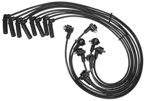 Wivplex Auto-Zündkerzenspulendrähte Zündspulenkabelbaumkabel 7 mm, for Ford, for Explorer, for Mercury, Mountaineer V8 5.0L 1998-2000, 8 Stück Zündkabel von Wivplex