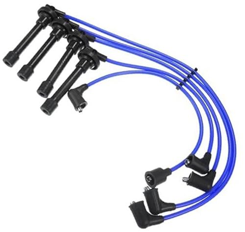 Wivplex Auto-Zündkerzenspulenkabel, Zündspulenkabelbaumkabel, for Prelude 1993-1996 2.2L Nr. 32700P5M003/32700P13A00, 5 Stück Zündkabel von Wivplex