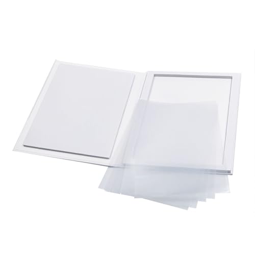 Wivplex FEP-Folie mit Schutz 140 * 200 * 0,15 mm LCD-3D-Druckerzubehör, for ELEGOO, Mars, for Anycubic, Photon Mono, for Creality, Halot-One 3D-Drucker-Displayschutz(5pcs) von Wivplex