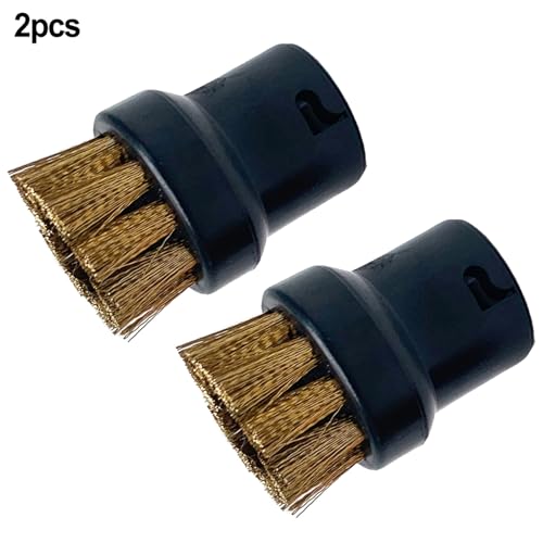 Wivplex Nylon Messingdraht Reinigungsbürste Werkzeug Düsen SC1 SC2 CTK10 SC3 SC4 SC5 Dampfreiniger Ersatzbürste Dampfreiniger-Zubehör(Copper Brush) von Wivplex