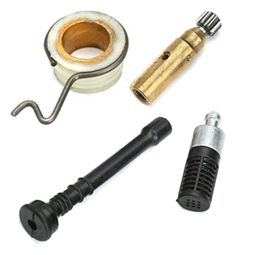 Wivplex Ölpumpe Schneckengetriebe Ölfilter Ölleitung, for STIHL, Ms250 Ms230 Ms210 025 023 021 Kettensäge Ersatzteile Kettensägen-Ölpumpe von Wivplex