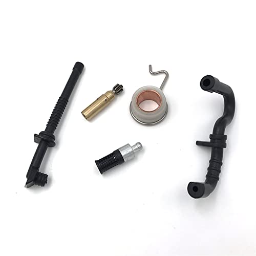 Wivplex Ölpumpenfilter-Schnecken-Kraftstoffölschlauch-Satz, for STIHL, 017 018 MS170 MS180 Kettensäge 1123 640 7102 Kettensägen-Ölpumpe von Wivplex