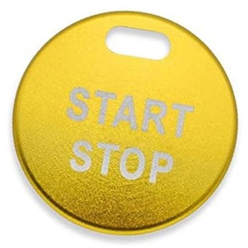 Wivplex Schalter Zündung Motor Start Stop Ringe Dekoration Abdeckungen Loch Zubehör Fall, for NISSAN, for Qashqai, J11 Aufkleber Motorstartknopfabdeckung von Wivplex