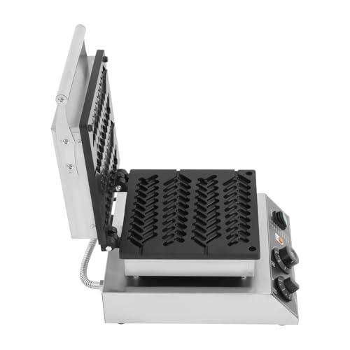 Waffelmaschine Weizenstängel-Form Kommerzielle Waffeleisen 1.7KW Elektrisch Waffle Maker Machine Einstellbar Toastbrot für Bäckereien Teerestaurants von Wiyuer
