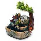 Zimmerbrunnen mit LED Beleuchtung Kleine Wasserfontäne mit Pflanzen Fogger Lampe Tisch Ornament Farbwechselnde Lichter Zimmerbrunnen mit LED Beleuchtung Kleine Wasserfontäne mit Pflanzen Fogger Lampe Tisch Ornament Farbwechselnde Lichter von Wiyuer