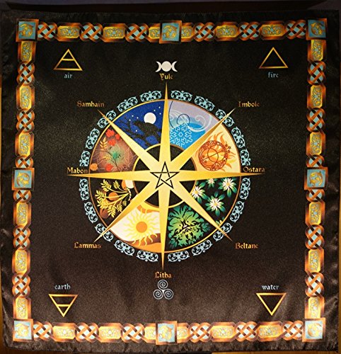 Tischdecke Cape Ritual Jahr Rad der kleinen von Wizard Cloth