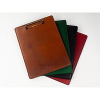 Leder-Klemmbrett - Strapazierfähig Leder-Klemmbrett - Strapazierfähig von WizenedOakLeather