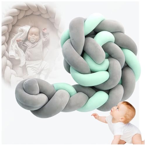 Sanftheit Trifft Sicherheit: Atmungsaktiv Und Allseitig Geborgen- 𝐁𝐞𝐭𝐭𝐬𝐜𝐡𝐥𝐚𝐧𝐠𝐞 -Kunstvolle Handflechtung, Dauerhaft Stabil von Wizvox