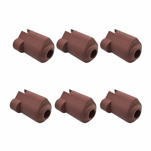 Wjelet 6PCS Silikon Abdeckung Hotend Socken für K1C/Ender 3 V3/Plus, Hochtemperaturbeständige Hotend Silikonsocke, Heizblock Hülse für 3D Drucker Extruder Zubehör Ersatzteil von Wjelet