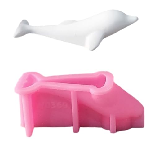 Kreative Delphin Designs Robuste Silikonform Tragbares Zubehör Für Bastelbegeisterte Heimdekorationsprojekte von Wjsdsg